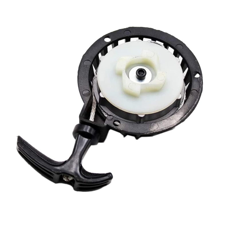 PRO BAT Aluminum Alloy Easy Recoil Pull Start Starter for 47cc 49cc Mini Moto Chopper ATV Quad Dirt Pocket Bike Scooter 2 Stroke, Black - Image 3